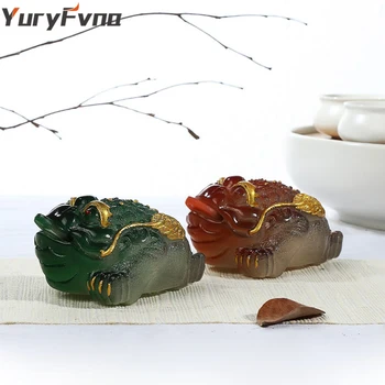 YuryFvna Resin Color-Changing Feng Shui Money Toad Frog Statue Figurine with Coin Tea Pet Home Decor Attract Wealth Good Luck
YuryFvna Resin Color-Changing Feng Shui Money Toad Frog Statue Figurine with Coin Tea Pet Home Decor Attract Wealth Good Luck