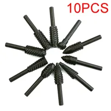 10Pcs Heat Treated High Carbon Steel Rotary Burr Bit File Rasp Point Die Grinder Carving Set Wood Bits Metalworking Polishing
10Pcs Heat Treated High Carbon Steel Rotary Burr Bit File Rasp Point Die Grinder Carving Set Wood Bits Metalworking Polishing