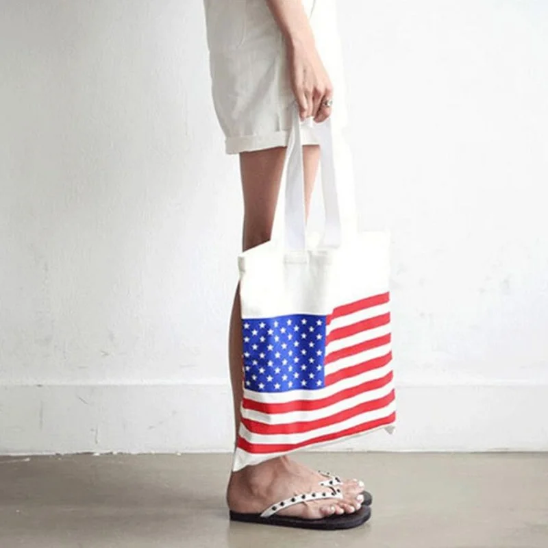 Dropshipping Free Shipping Canvas Bag Women Shopping Bag Large Folding Tote Unisex American Flag Printing Canvas Tote Bag
Dropshipping Free Shipping Canvas Bag Women Shopping Bag Large Folding Tote Unisex American Flag Printing Canvas Tote Bag