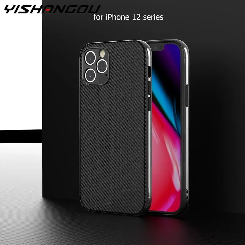 Carbon Fiber Case For iPhone 12 11 Pro Max XR XS X 8 7 6 6S Plus 5 SE Luxury Shockproof Slim Soft TPU Silicone Ultra thin Cases
Carbon Fiber Case For iPhone 12 11 Pro Max XR XS X 8 7 6 6S Plus 5 SE Luxury Shockproof Slim Soft TPU Silicone Ultra thin Cases