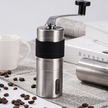 Non-Slip Stainless Steel Kitchen Manual Coffee Bean Grinder With Rubber Loop Handmade Mini Crocus Grinders
Non-Slip Stainless Steel Kitchen Manual Coffee Bean Grinder With Rubber Loop Handmade Mini Crocus Grinders