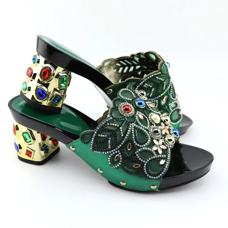 green High Heels Sandals Women Luxury Shoes Women Designers Italian Women Wedding Pumps African Party Pumps Sandales Femme 2019
green High Heels Sandals Women Luxury Shoes Women Designers Italian Women Wedding Pumps African Party Pumps Sandales Femme 2019