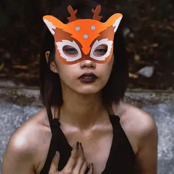 10Pcs Cartoon Animal Party Masks Jungle Animal Felt Mask For Forest Themed Christmas Halloween Party Costumes Decoration 
10Pcs Cartoon Animal Party Masks Jungle Animal Felt Mask For Forest Themed Christmas Halloween Party Costumes Decoration