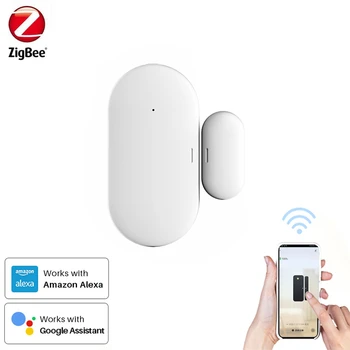 Tuya Smart ZIGBEE Door and Windows Sensor Door Open Phone Alert Personal Security Home Automation Compatible Alexa Google Home
Tuya Smart ZIGBEE Door and Windows Sensor Door Open Phone Alert Personal Security Home Automation Compatible Alexa Google Home