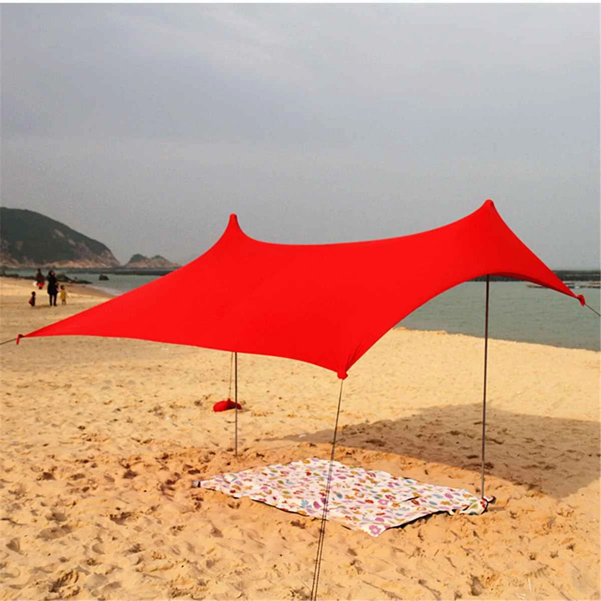Tent Canopy With Sandbag Anchors Lightweight Sun shade Protection Beach Shelters Portable Sunscreen Sand Free Tent Rainproof
Tent Canopy With Sandbag Anchors Lightweight Sun shade Protection Beach Shelters Portable Sunscreen Sand Free Tent Rainproof