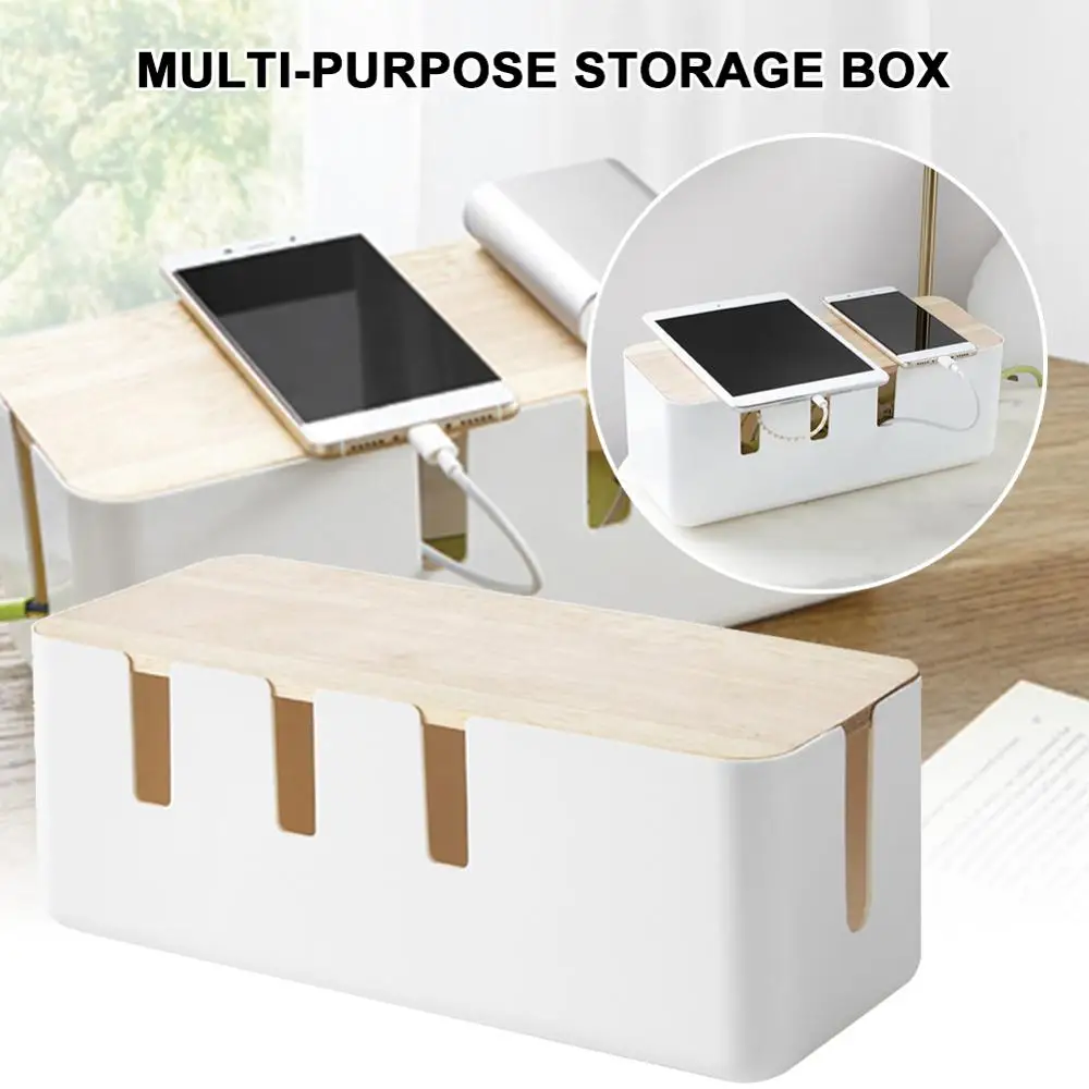 Cable Storage Box Power Strip Wire Case Anti Dust Charger Socket Organizer Network Line Storage Bin Charger Wire Management
Cable Storage Box Power Strip Wire Case Anti Dust Charger Socket Organizer Network Line Storage Bin Charger Wire Management