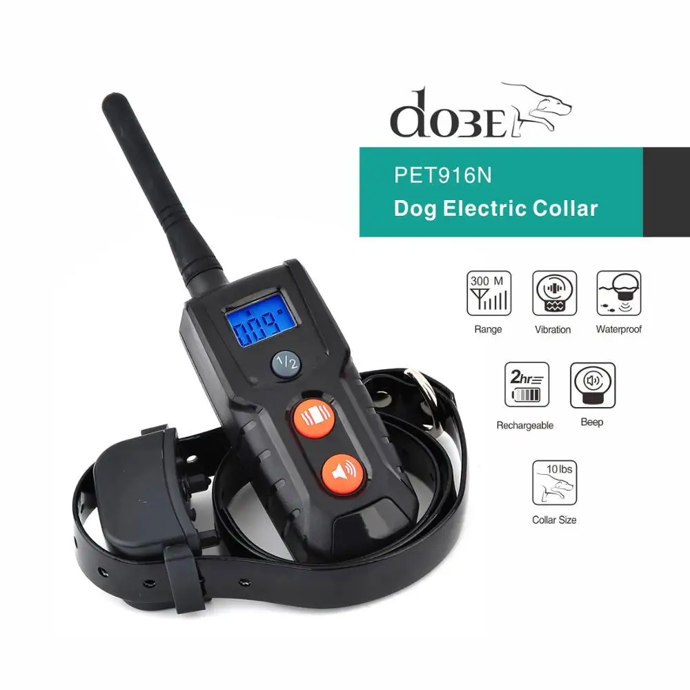 Waterproof Pet Dog Training Collar with Remote Control Bark Control Pet Trainer Dog Electric Collar ( Black or Orange Belt )
Waterproof Pet Dog Training Collar with Remote Control Bark Control Pet Trainer Dog Electric Collar ( Black or Orange Belt )