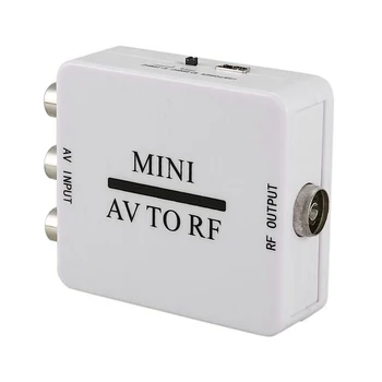 Mini HD Video Converter Box RCA AV CVSB To RF Video Adapter Converter Support RF 67.25Mhz 61.25Mhz AV To RF Scaler TV Switcher
Mini HD Video Converter Box RCA AV CVSB To RF Video Adapter Converter Support RF 67.25Mhz 61.25Mhz AV To RF Scaler TV Switcher