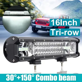 16 inch 432W LED Work Light 12/24V Triple-row 3 Rows Long Bar Spot Light Flood Combo For Off-road SUV Truck Car Working Light
16 inch 432W LED Work Light 12/24V Triple-row 3 Rows Long Bar Spot Light Flood Combo For Off-road SUV Truck Car Working Light