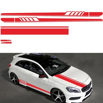 5pcs Black, Red Car Side Body Racing Long Stripe Vinyl Hood Roof Decals Sticker Decor High Quality PVC Waterproof Car Stickers
5pcs Black, Red Car Side Body Racing Long Stripe Vinyl Hood Roof Decals Sticker Decor High Quality PVC Waterproof Car Stickers