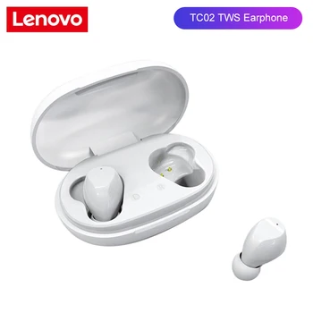 Lenovo TC02 TWS Wireless Earphone HiFi Sound Sports Waterproof With Mic Earbuds Bluetooth 5.0 Headset 400mAh Charging Box
Lenovo TC02 TWS Wireless Earphone HiFi Sound Sports Waterproof With Mic Earbuds Bluetooth 5.0 Headset 400mAh Charging Box