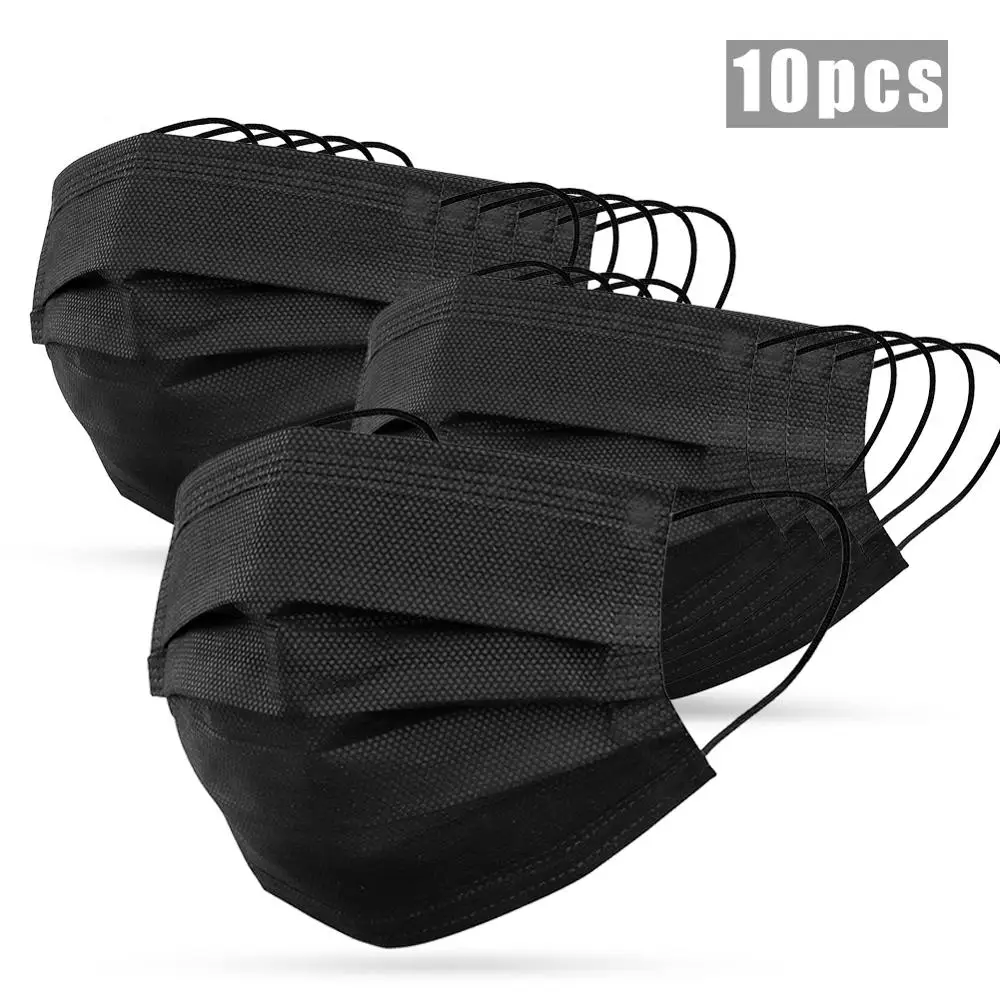 10Pcs 3 Layers Disposable Face Mask Protective Mouth Nose Covers Masks Anti Dust Dustproof Mask Non-Woven mascarillas
10Pcs 3 Layers Disposable Face Mask Protective Mouth Nose Covers Masks Anti Dust Dustproof Mask Non-Woven mascarillas
