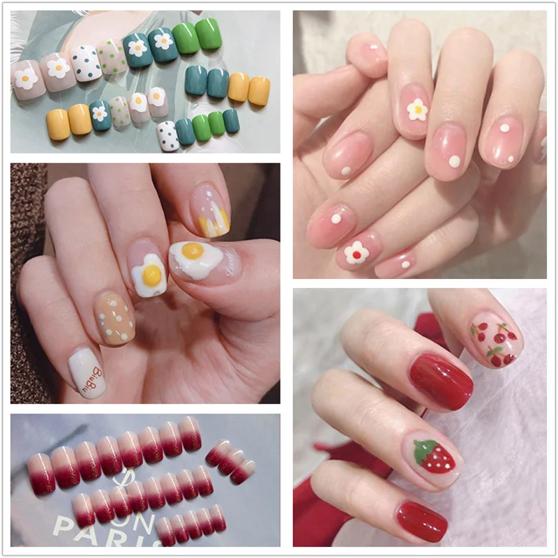 24pcs False Nail Full Cover Fake Nail Crystal Elegant Gradient French Short Nails Ellipse Shape Short Fake Nail
24pcs False Nail Full Cover Fake Nail Crystal Elegant Gradient French Short Nails Ellipse Shape Short Fake Nail