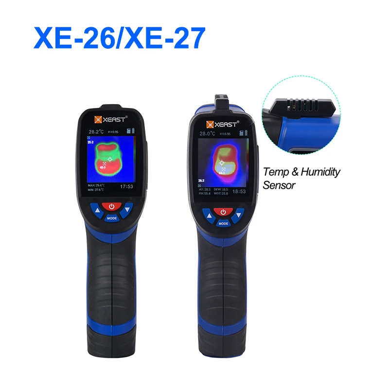 Handheld Thermal Imaging Camera XE-26 & XE-27 Series 2.4 inch Color Screen Handheld Thermal Imaging Camera image come
Handheld Thermal Imaging Camera XE-26 & XE-27 Series 2.4 inch Color Screen Handheld Thermal Imaging Camera image come