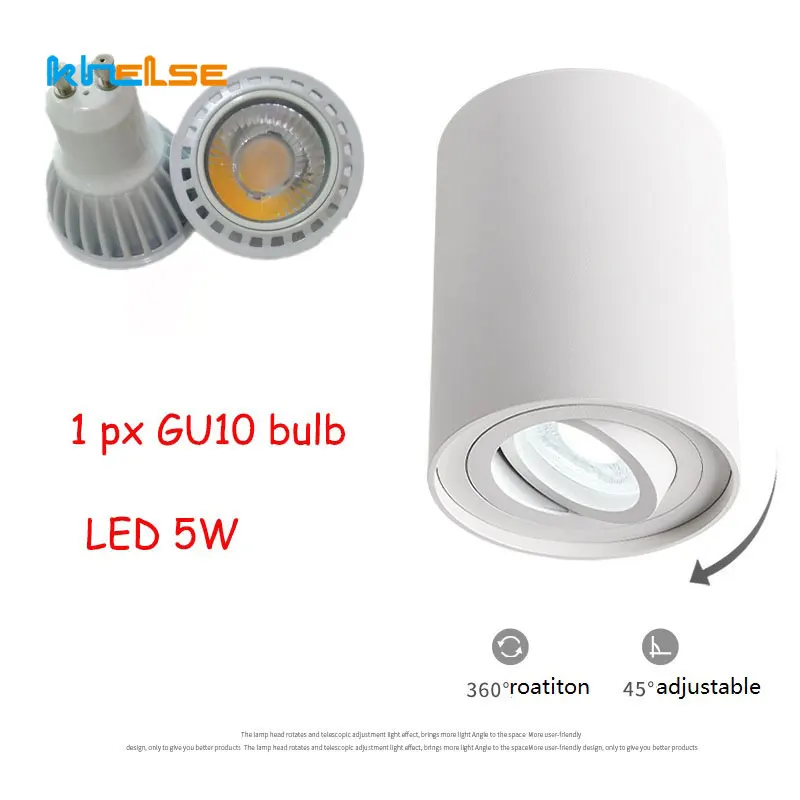 Потолочный светильник светодиодный с регулируемой яркостью 10 Вт GU10 220 В | Лампы и