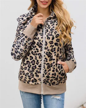 hirigin leopard printed coat female casual long sleeve fashion jackets ladies thick new hooded zipper tops autumn and winter
hirigin leopard printed coat female casual long sleeve fashion jackets ladies thick new hooded zipper tops autumn and winter
