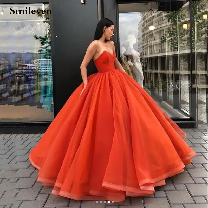 Smileven Princess Prom Dress Ball Gowns Puff Tulle Sweetheaart Long Evening Dress Elegant Corset Prom Party Dresses Custom Made
Smileven Princess Prom Dress Ball Gowns Puff Tulle Sweetheaart Long Evening Dress Elegant Corset Prom Party Dresses Custom Made