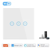 KAMANNI Smart Curtain/Rolling Gate Wifi Switch Panel Touch Switch App/Voive Control Support For Google Home/ Alexa/Tmall Genius
KAMANNI Smart Curtain/Rolling Gate Wifi Switch Panel Touch Switch App/Voive Control Support For Google Home/ Alexa/Tmall Genius