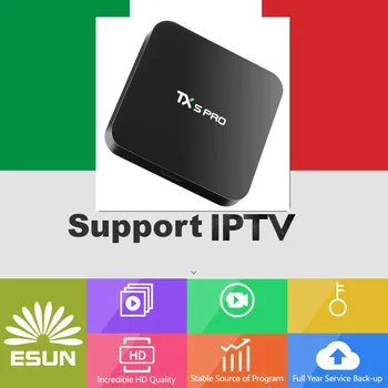 TX5PRO Set Top Box Android TV Box 1/8G support ITALYTV Spain/French/Germany Albania/Italy/Portugal/EX-YU/Europe/xx Set top box
TX5PRO Set Top Box Android TV Box 1/8G support ITALYTV Spain/French/Germany Albania/Italy/Portugal/EX-YU/Europe/xx Set top box