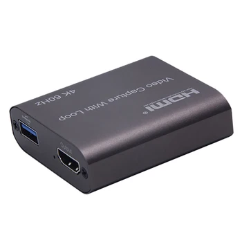 Loop Out Video Card Game Grabber Recording Aluminium Alloy Online Teaching DVD 4K 60Hz USB3.0 HDMI HD 1080P Conferencing
Loop Out Video Card Game Grabber Recording Aluminium Alloy Online Teaching DVD 4K 60Hz USB3.0 HDMI HD 1080P Conferencing