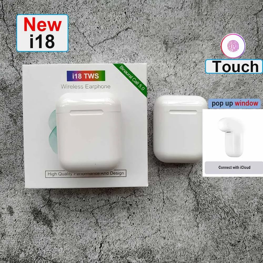 i18 i12 TWS Bluetooth Earphones 5.0 Wireless Headsets 3D Sound Touch Control PK i10 i13 i14 i20 i30 TWS for iphone
i18 i12 TWS Bluetooth Earphones 5.0 Wireless Headsets 3D Sound Touch Control PK i10 i13 i14 i20 i30 TWS for iphone