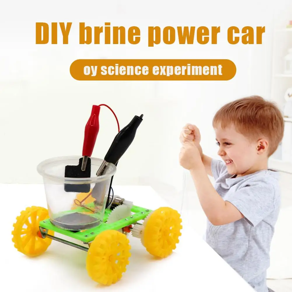 DIY Science Gizmo Physics Experiment Saltwater Power Car Students Physics Teaching Resources Handmade Puzzle Assembled Toys
DIY Science Gizmo Physics Experiment Saltwater Power Car Students Physics Teaching Resources Handmade Puzzle Assembled Toys
