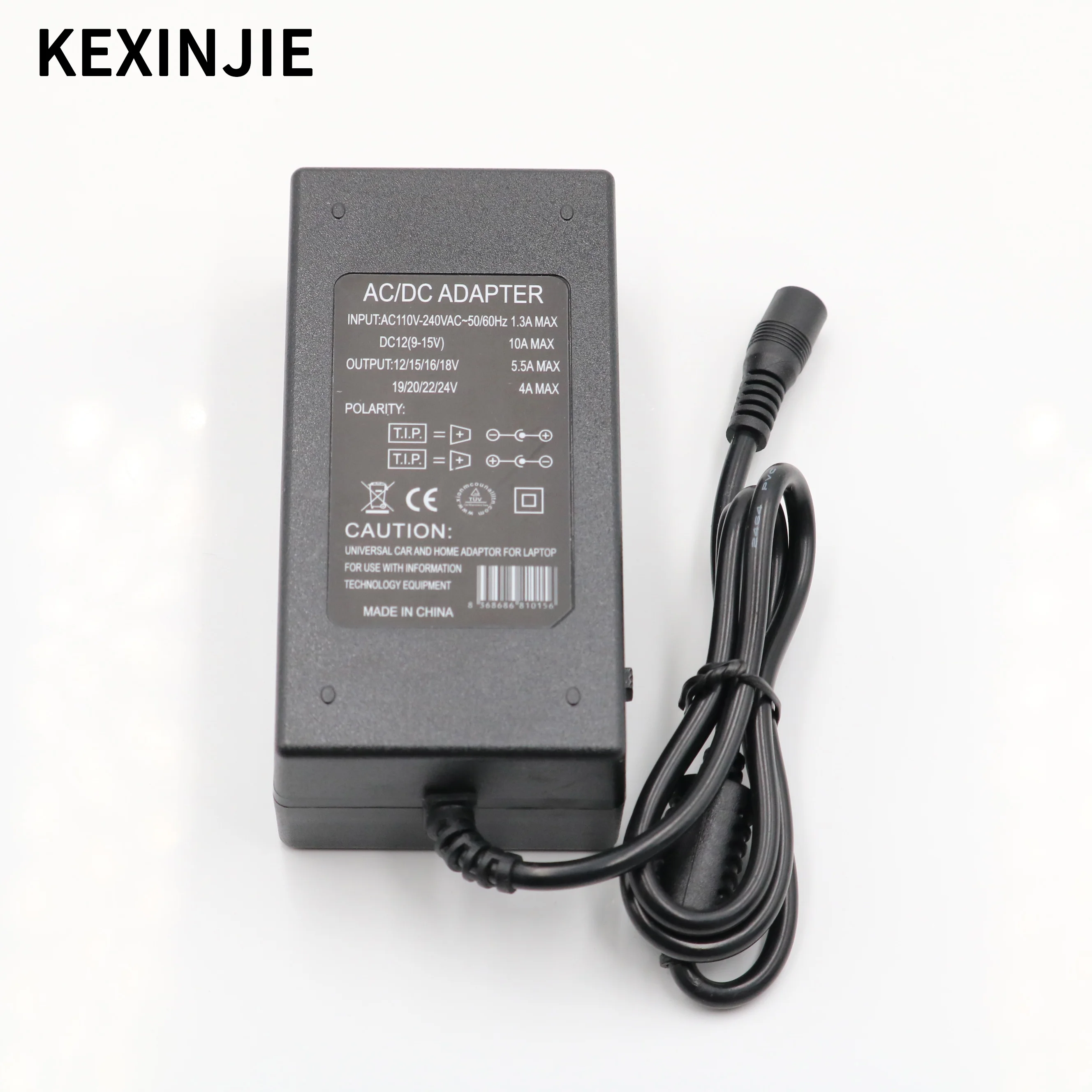 DC 12V/15V/16V/18V/19V/20V/24V 4 5A 96W Ноутбук AC универсальный адаптер питания зарядное