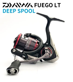 DAIWA FUEGO LT Spinning Fishing Reel 2500D 2500D-XH 3000D-C 3000D-CXH Deep Spool 5.3:1/6.2:1Gear Ratio Spinning Wheel
DAIWA FUEGO LT Spinning Fishing Reel 2500D 2500D-XH 3000D-C 3000D-CXH Deep Spool 5.3:1/6.2:1Gear Ratio Spinning Wheel