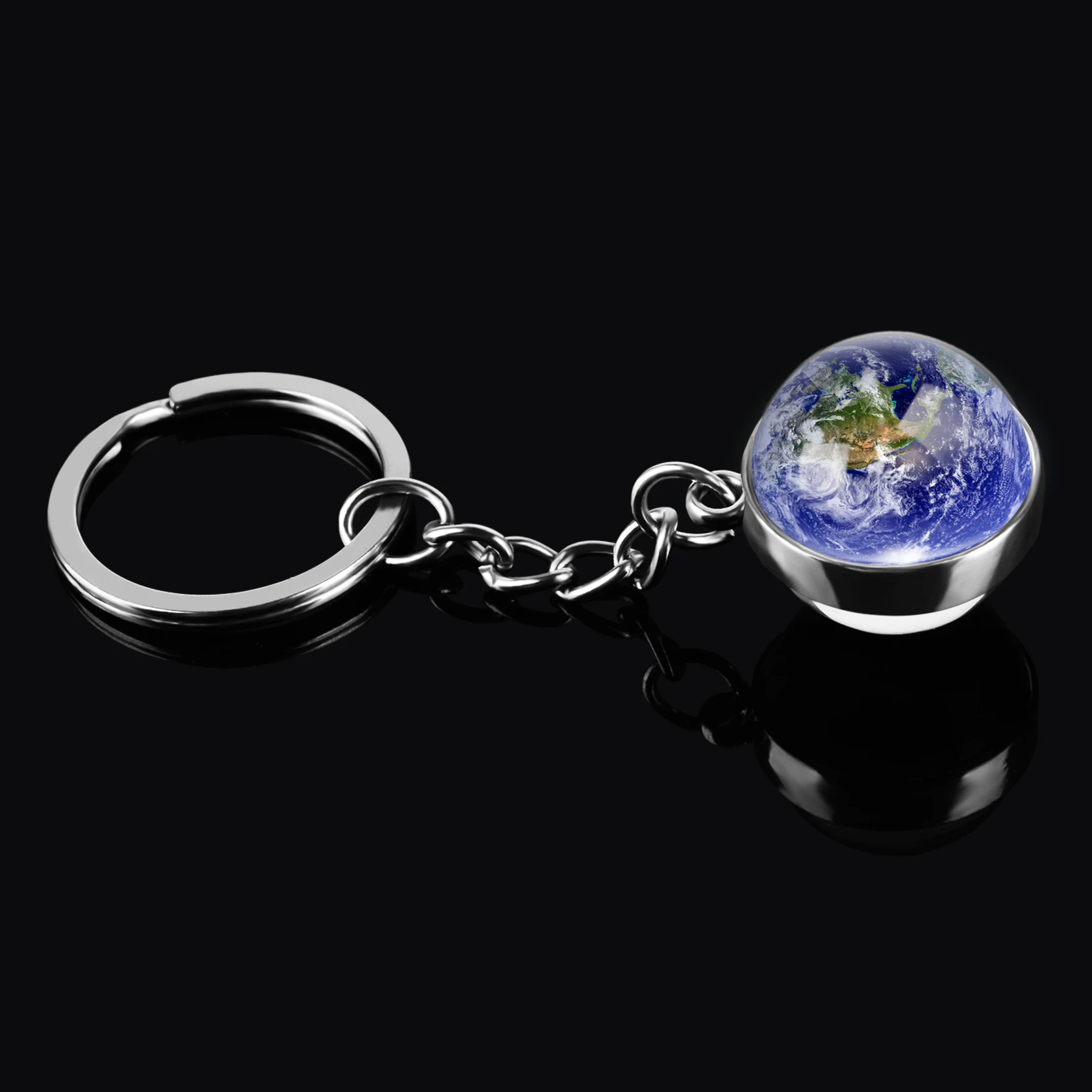 Silver Color Solar System Planet Double Side Glass Ball Key Chain Moon Earth Sun Venus Jupiter Saturn Father Birthday GIFT
Silver Color Solar System Planet Double Side Glass Ball Key Chain Moon Earth Sun Venus Jupiter Saturn Father Birthday GIFT