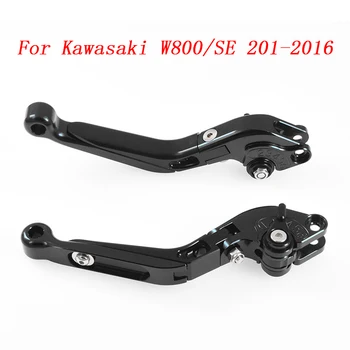 

Motorcycle aluminum Accessories Folding Extendable Brake Clutch Levers For Kawasaki W800/SE 201-2016