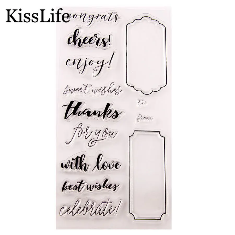 1 Sheet Congratulations Enjoy Letters Rectangle Frame Clear Rubber Stamps for Scrapbooking Card Making Christmas Decors
1 Sheet Congratulations Enjoy Letters Rectangle Frame Clear Rubber Stamps for Scrapbooking Card Making Christmas Decors