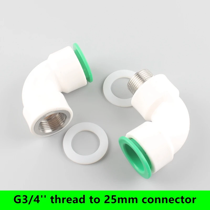 1pc G3/4'' To 25Mm Elbow Garden Water Supply Quick Connector PVC&PPR &PE Pipe Hose Joint Plumbing Were Fittings Free Welding
1pc G3/4'' To 25Mm Elbow Garden Water Supply Quick Connector PVC&PPR &PE Pipe Hose Joint Plumbing Were Fittings Free Welding