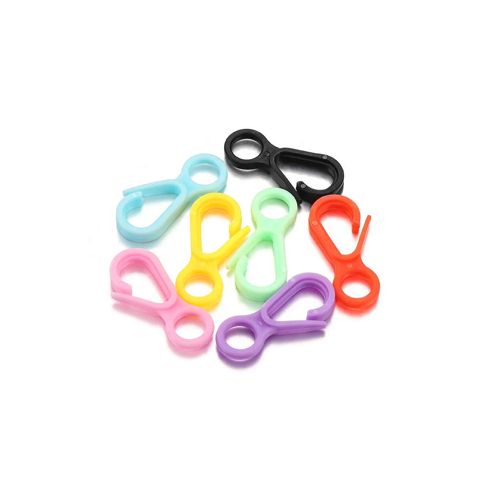 50pcs/lot Key Chain Rings Hook Swivel Trigger Plastic Candy Colors Lobster Clasps For DIY Craft Keychain Jewelry Making Supplies
50pcs/lot Key Chain Rings Hook Swivel Trigger Plastic Candy Colors Lobster Clasps For DIY Craft Keychain Jewelry Making Supplies