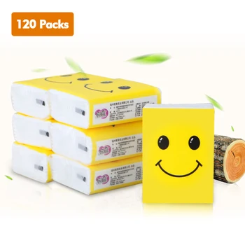 120 Packs Facial Tissues Pocket Tissues Strong Absorbency Small Packs No Fluorescence Natural Fragrance of the Raw Wood Pulp
120 Packs Facial Tissues Pocket Tissues Strong Absorbency Small Packs No Fluorescence Natural Fragrance of the Raw Wood Pulp