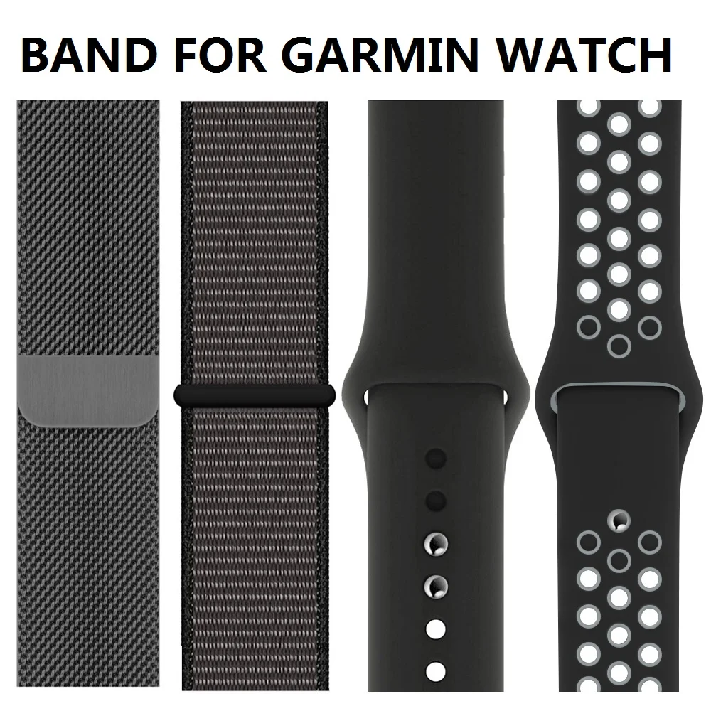 Garmin Vivoactive 3 4 Metal Watch Band Strap For Garmin Vivoactive3 Accessoires/Venu/Vivomove HR/Forerunner 645 Smart Bracelet
Garmin Vivoactive 3 4 Metal Watch Band Strap For Garmin Vivoactive3 Accessoires/Venu/Vivomove HR/Forerunner 645 Smart Bracelet