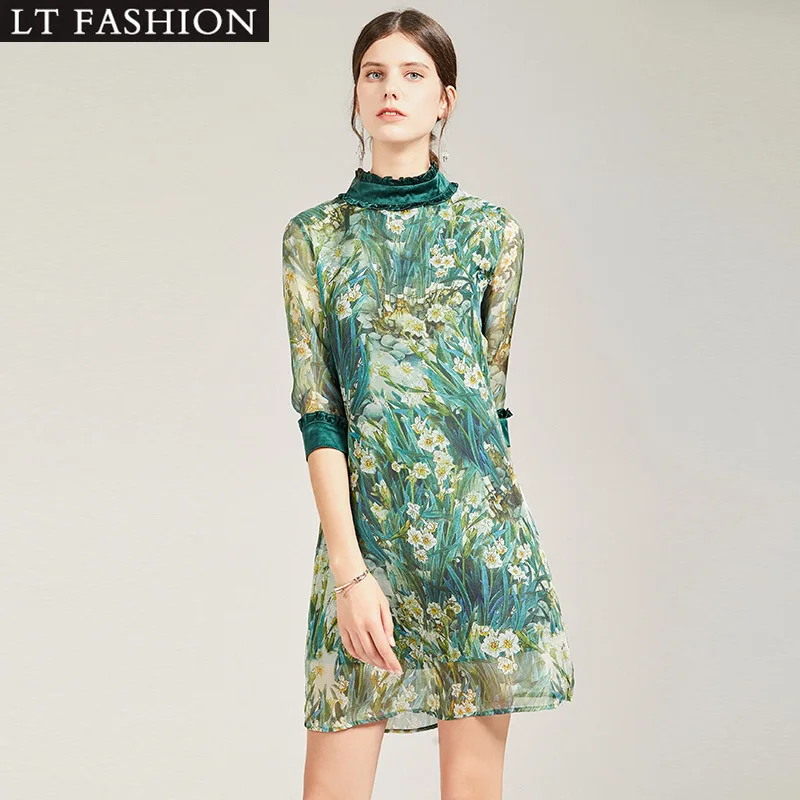 green chiffon lutos floral dresses women 2020 summer long casual office work beach boho party dress plus size fashion dropship
green chiffon lutos floral dresses women 2020 summer long casual office work beach boho party dress plus size fashion dropship