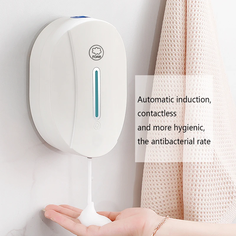 550ml Automatic Soap Dispenser Touchless Sensor Hand Sanitizer Alcohol Spary Dispenser Wall Mounted For Bathroom Kitchen
550ml Automatic Soap Dispenser Touchless Sensor Hand Sanitizer Alcohol Spary Dispenser Wall Mounted For Bathroom Kitchen