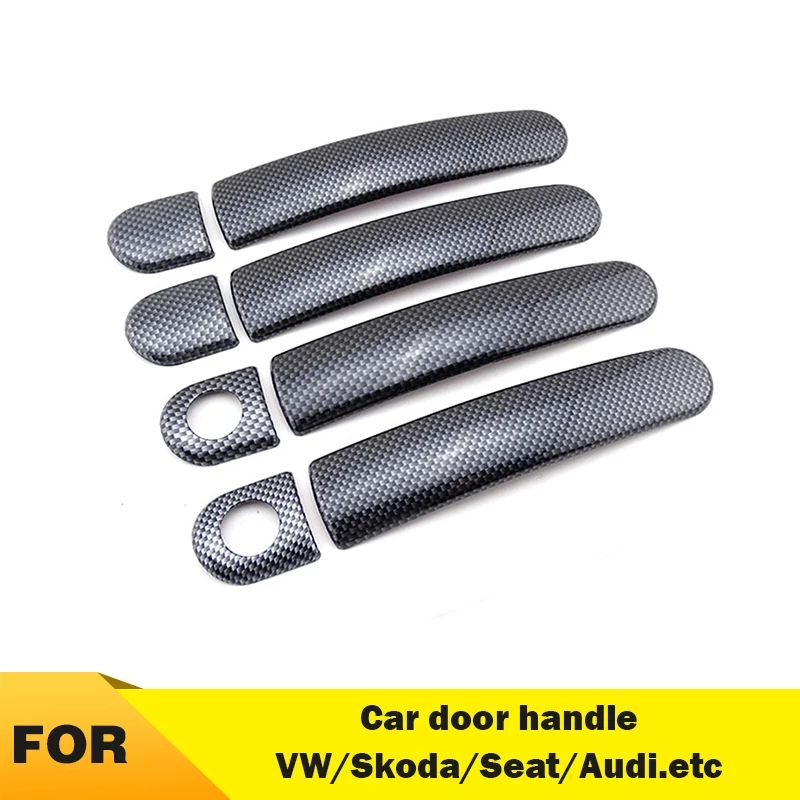 Carbon fiber door handle cover trim car parts decoration accessories for FOR AUDI TT A2 2000-2005
Carbon fiber door handle cover trim car parts decoration accessories for FOR AUDI TT A2 2000-2005