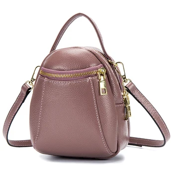 New large-capacity shoulder bag 100% leather ladies Messenger bag ladies mobile phone bag bucket bag
New large-capacity shoulder bag 100% leather ladies Messenger bag ladies mobile phone bag bucket bag