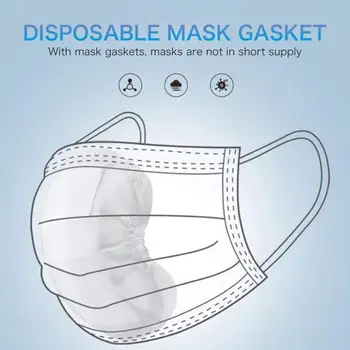 100 Pcs Disposable Mask Pad Dust Mask Filter Gasket Replaceable Facial Mask Pad Mouth Face Mat For All Kinds Of Masks
100 Pcs Disposable Mask Pad Dust Mask Filter Gasket Replaceable Facial Mask Pad Mouth Face Mat For All Kinds Of Masks