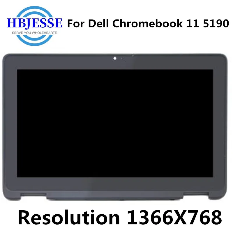 Светодиодный ЖК-дисплей диагональю 11 6 дюйма с рамкой для Dell Chromebook 5190 P28T 2 в 1 |