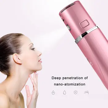 Usb Rechargeable Nano Spray Instrument Essence Atomizer Household Handheld Cold Sprayer Nano Spray Instrument Water Meter 
Usb Rechargeable Nano Spray Instrument Essence Atomizer Household Handheld Cold Sprayer Nano Spray Instrument Water Meter