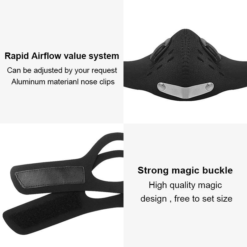 Shipping To USA Unisex Activated Reusable Carbon Filter Windproof Dust-Proof Lightweight Quick Dry Outdoor Sports Shipping To USA Unisex Activated Reusable Carbon Filter Windproof Dust-Proof Lightweight Quick Dry Outdoor Sports