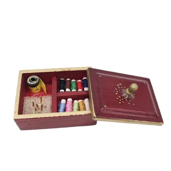 1:12 Mini Doll House Furniture Decoration Miniature Food Play Scene Model Sewing Box Measuring Ruler
1:12 Mini Doll House Furniture Decoration Miniature Food Play Scene Model Sewing Box Measuring Ruler