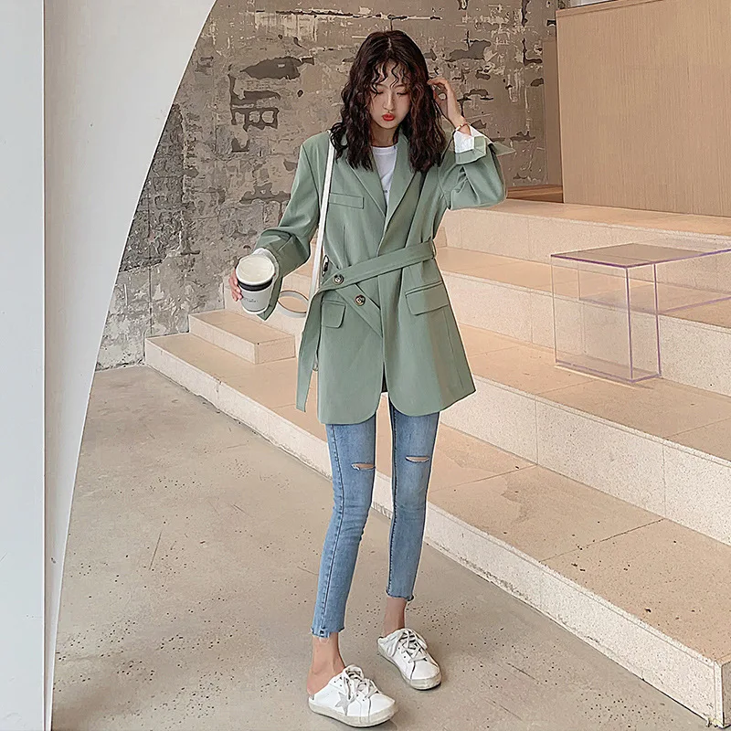 Photo Shoot Suit Jacket Women's Korean-style Loose-Fit Spring And Autumn Mid-length Casual Going to Work Wear Fashion Western St
Photo Shoot Suit Jacket Women's Korean-style Loose-Fit Spring And Autumn Mid-length Casual Going to Work Wear Fashion Western St