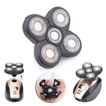 4D Men 1PC Replacement Shaver Head Electric Shaver 5 Cutter Spare Razor Blades Intelligent Floating Extra Head Stainless Steel
4D Men 1PC Replacement Shaver Head Electric Shaver 5 Cutter Spare Razor Blades Intelligent Floating Extra Head Stainless Steel