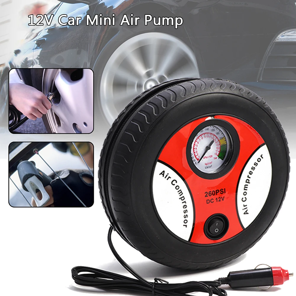 Universal 12V Input Voltage Electric Inflating Machine Car Tire Inflation Pump Air Compressor Tire Design
Universal 12V Input Voltage Electric Inflating Machine Car Tire Inflation Pump Air Compressor Tire Design