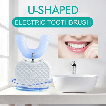 360 Degree USB Toothbrush Wireless Charging Tooth Brush Lazy Automatic Sonic Silicone Teeth Whitening Cleaning
360 Degree USB Toothbrush Wireless Charging Tooth Brush Lazy Automatic Sonic Silicone Teeth Whitening Cleaning