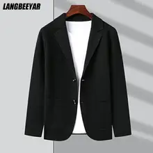 Top Grade New Autum Winter Brand Fashion Slim Fit Knit Blazer Mens Top Cardigan Sweater Casual Coats Jacket Mens Clothes 2021
Top Grade New Autum Winter Brand Fashion Slim Fit Knit Blazer Mens Top Cardigan Sweater Casual Coats Jacket Mens Clothes 2021