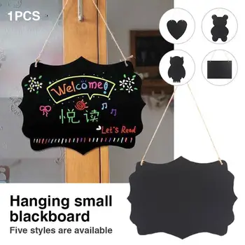 Wooden Small Blackboard Wall Hanging House Restaurant Decor Crafts Double-Sided MDF Multifunctional Portable
Wooden Small Blackboard Wall Hanging House Restaurant Decor Crafts Double-Sided MDF Multifunctional Portable